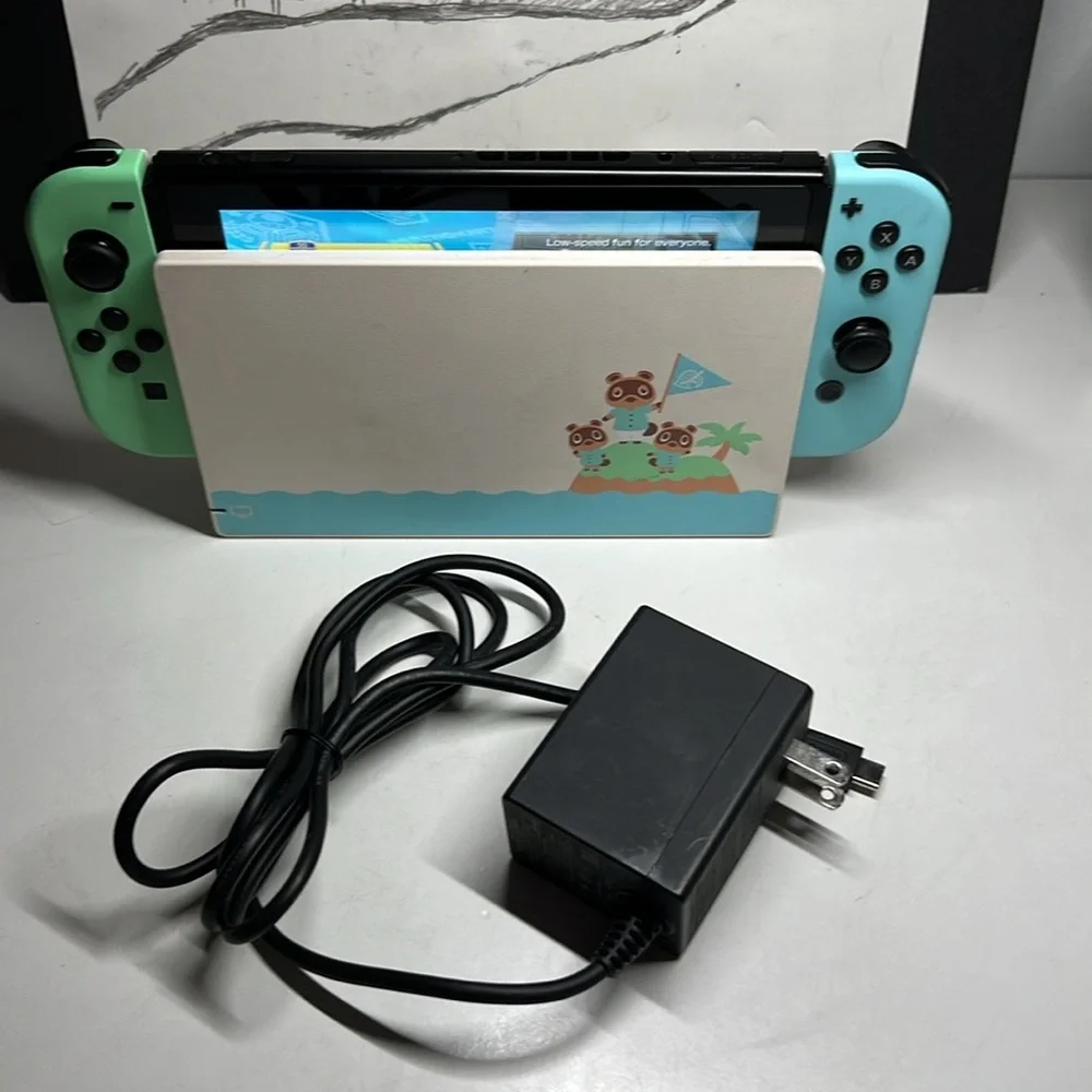 Nintendo switch animal Crossing Limited edition
